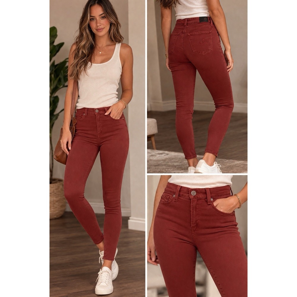 AG Adriano Goldschmied Legging Ankle Jeans Womens 24 NWT Super Skinny Stretch